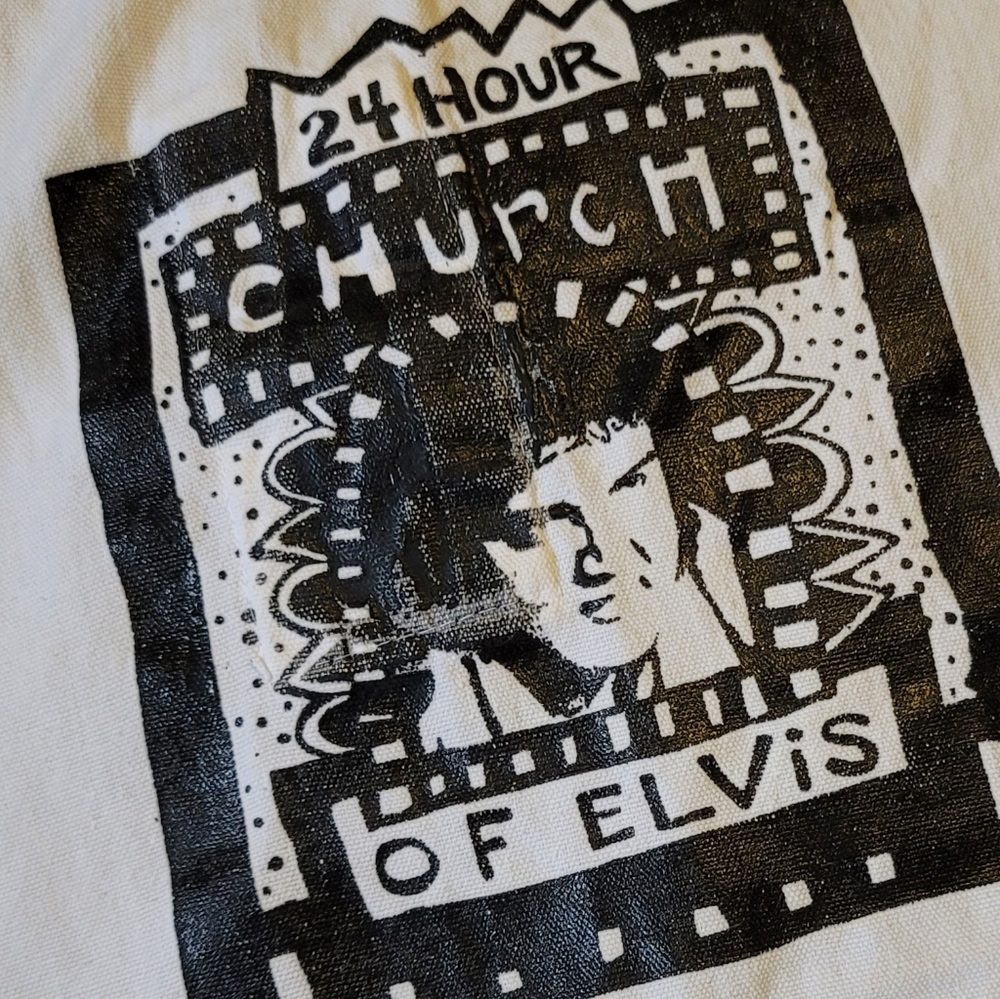 Ultra Rare ☆ 1st Church Of Elvis Apron